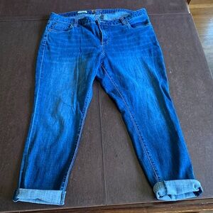 Katy roll cuff Boyfried jeans